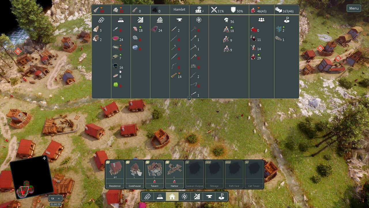 [01/06/2026] Hier seht ihr eine Übersicht über die in der Pre-Alpha bisher verfügbaren Waren. Fürs finale Spiel sind noch deutlich mehr geplant.