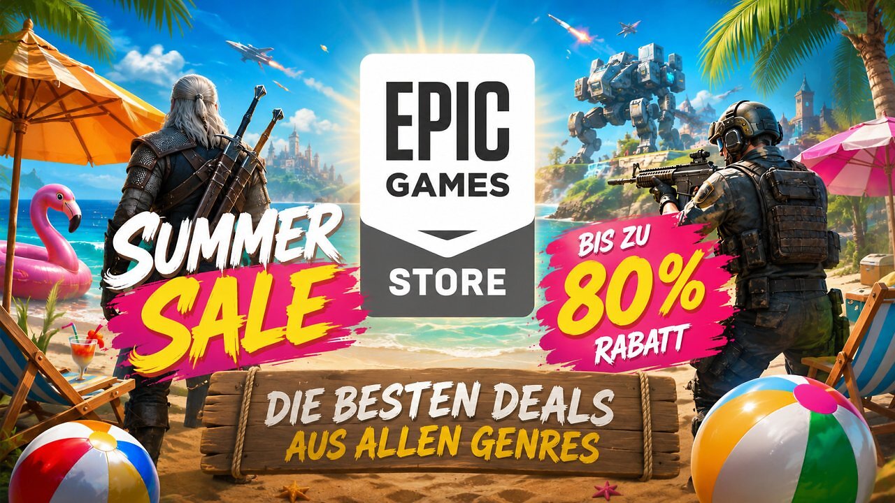 [24/07/2026] Wir zeigen euch die besten Deals aus dem Summer Sale des Epic Games Store.