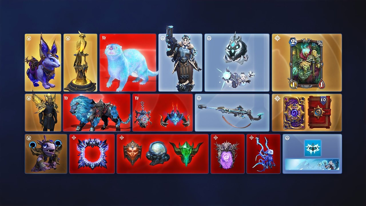 [23/07/2026] Zur BlizzCon 2026 verkauft Blizzard sechs BlizzCon-Pakete mit unterschiedlichen Ingame-Belohnungen.