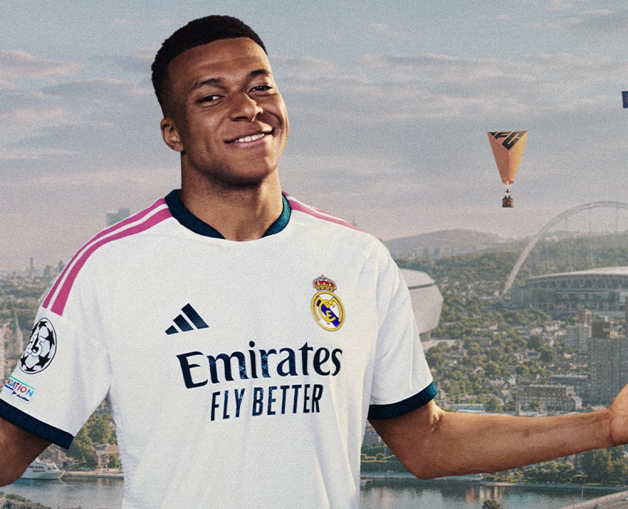 [23/07/2026] Kylian Mbappé - Der Coverstar steht im Mittelpunkt des gesamten Motivs.