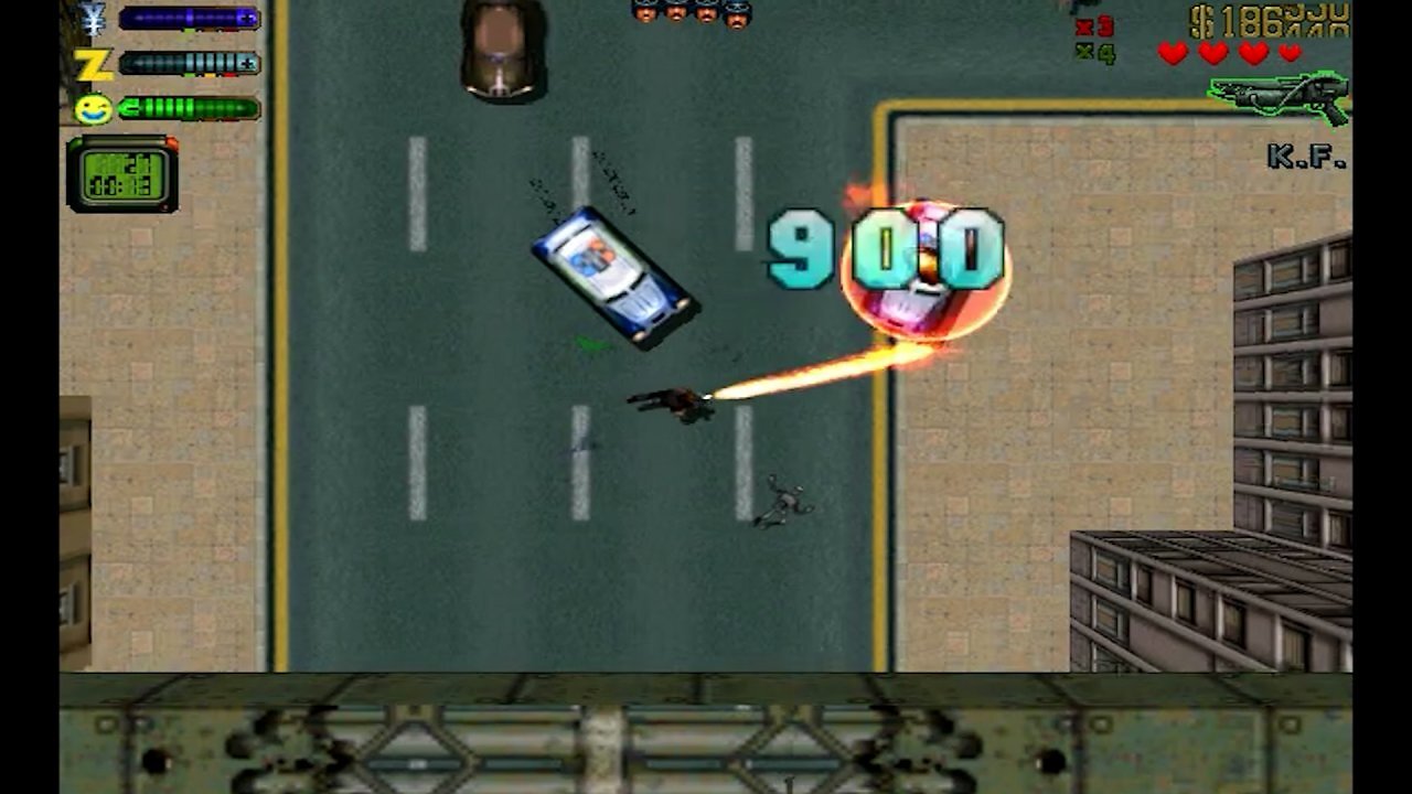 [03/07/2026] GTA 2 war noch ein klassisches Arcade-Spiel mit Punkten und Highscores.
