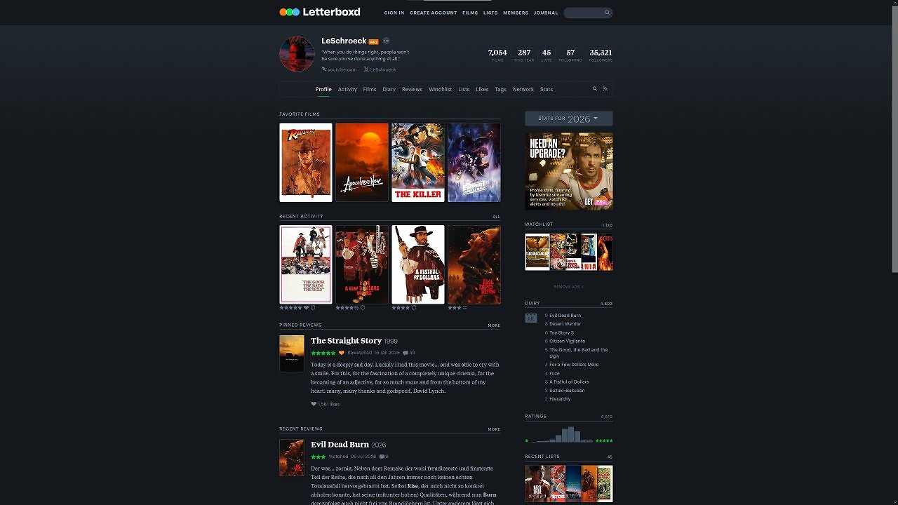 [14/07/2026] Beispielbild für Profilseiten auf letterboxd.com - das Social Media für moderne Filmfans.