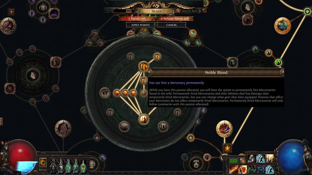 [16/07/2026] Neue Ascendancy für Scion: Luminarys dürfen permanent Söldner rekrutieren.