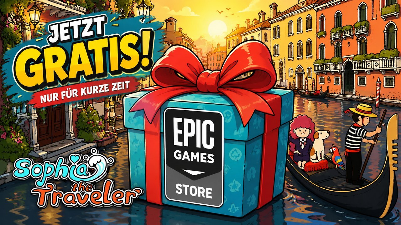 [06/07/2026] Sophia the Traveller steht derzeit als Mobile-Geschenk im Epic Games Store bereit.