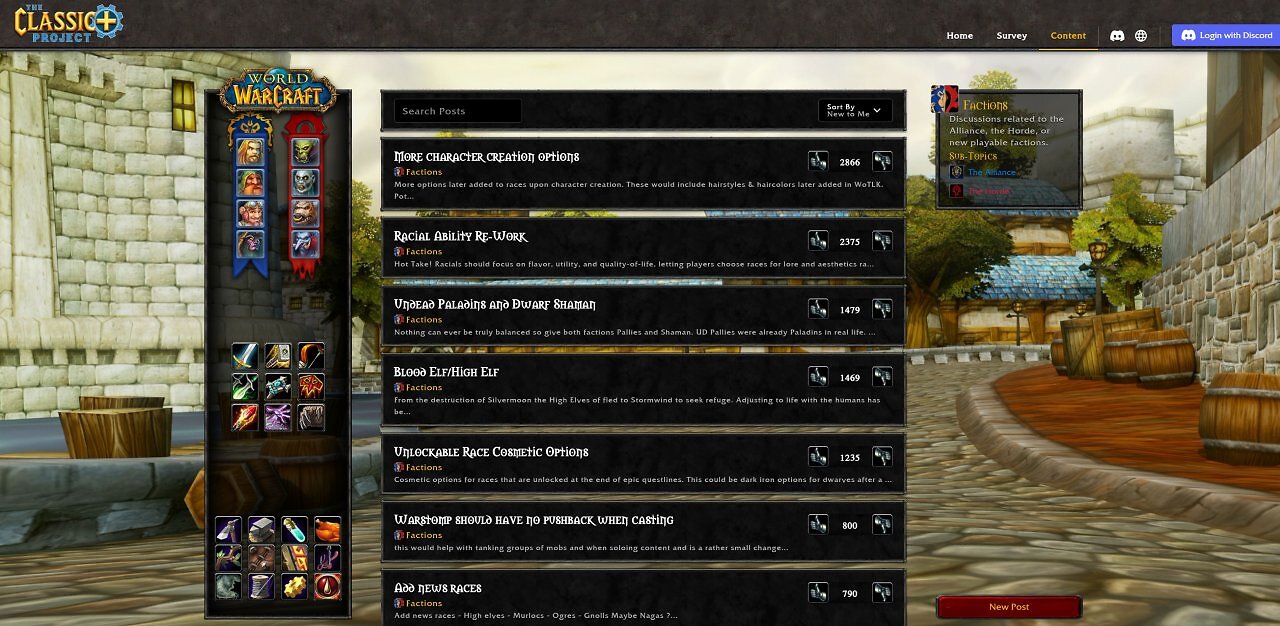 [09/07/2026] Vor der BlizzCon wird die Community aktiv: So stellen sich Fans WoW Classic+ vor (3)