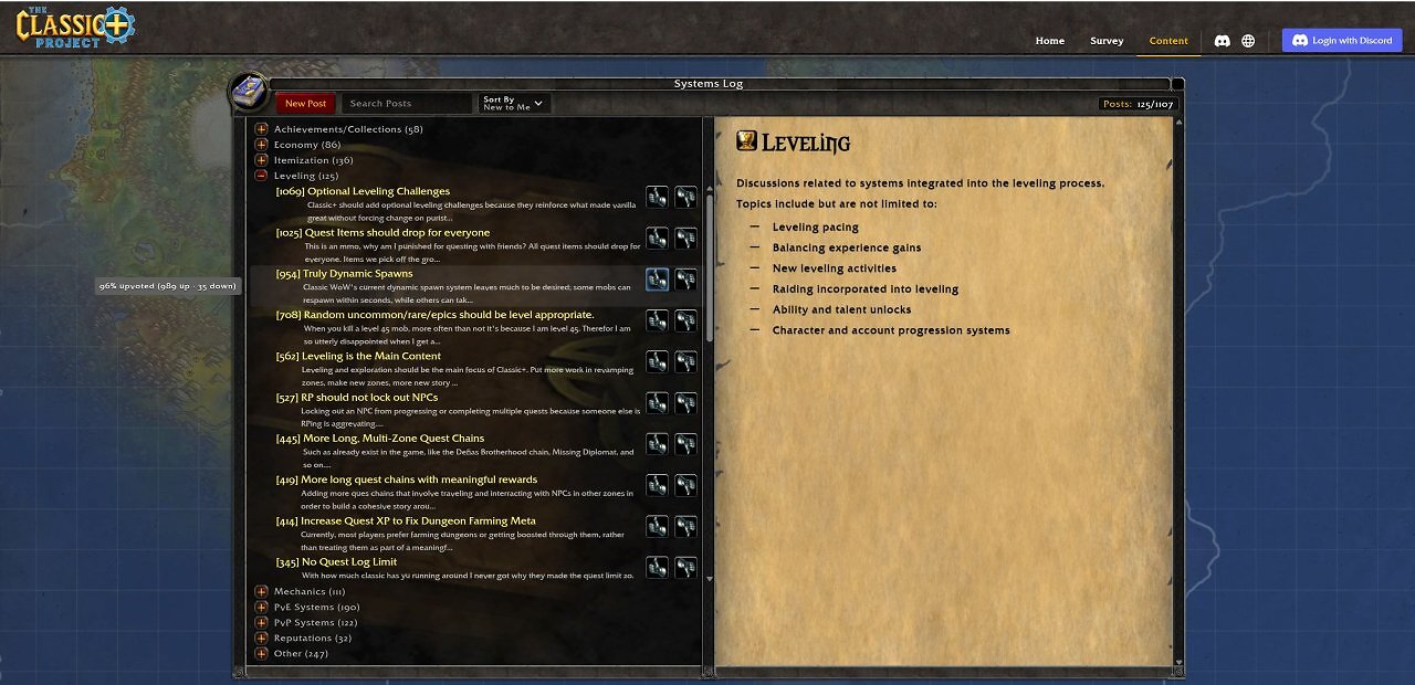 [09/07/2026] Vor der BlizzCon wird die Community aktiv: So stellen sich Fans WoW Classic+ vor (4)