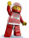 Das Rennfahrer-Outfit macht euch zum Vettel auf den Straßen der Lego-City.