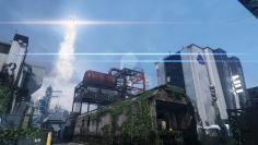 Im Hintergrund von Ignition startet eine Rakete - fast der einzige Unterschied zum Klassiker Scrapyard.