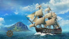 Port Royale 4: Dieses Boot gerät in unserem Test leicht ins Schwanken (1)