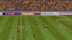 Die 30 animierten Spielszenen wiederholen sich zwar mit der Zeit, sorgten aber für kräftig Stadionatmosphäre. Im Vorgänger hüpfte noch ein Pixelball über den Bildschirm.
 