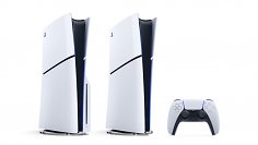 Die Playstation Slim von Sony.