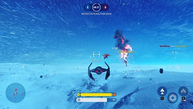 Sagen wir es, wie es ist: Die Luftschlachten im ersten Teil machten einfach nicht allzu viel Spaß und wirkten belanglos. (Battlefront 1)