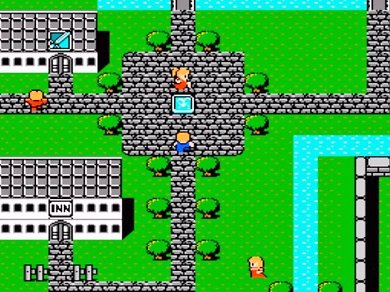 Square orientiert sich an Enix’ Dragon Quest bei der Entwicklung eines eigenen Rollenspiels. Das Resultat ist Final Fantasy (1987). Das Franchise ist bis heute das wichtigste von Square Enix.&nbsp;