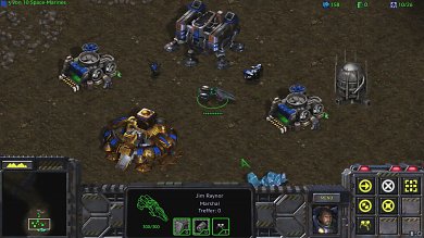 Stacrcraft
Starcraft (1998) ist ein bedeutender Wegbereiter des E-Sports und eines der wichtigsten Franchises von Activision Blizzard. Im Bild seht ihr das HD-Remake.