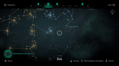 Der umfangreiche Skilltree Valhallas erlaubt mannigfaltige Individualisierungsmöglichkeiten.