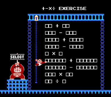 Donkey Kong Jr. Math (NES)