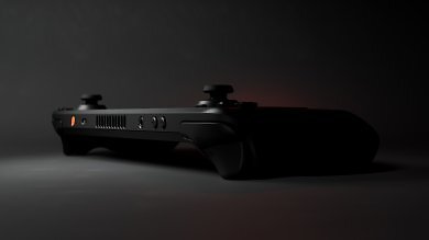 seitliches Steam Deck OLED Foto