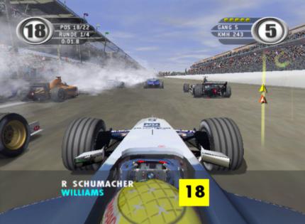 F1 2001 im Gamezone-Test