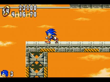 Sonic Advance im Gamezone-Test