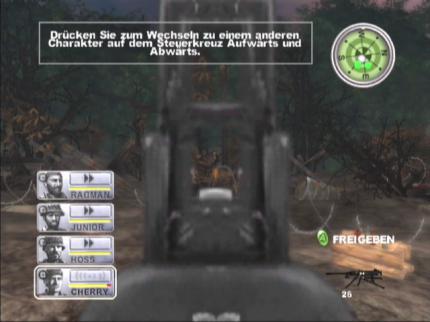 Viel Gewehr aber wenig Sicht in der Egoperspektive
