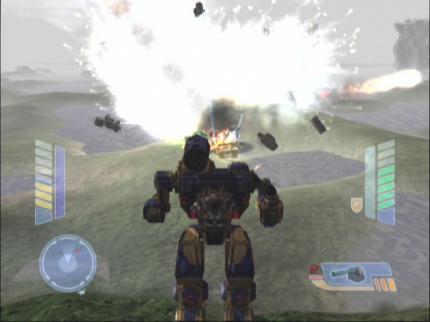 Bombastische Explosionen