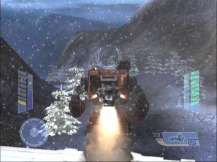 Verschneite Landschaft, aber keine weihnachtlichen Gefühle