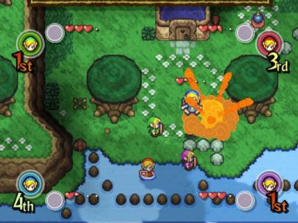 Zelda zu viert