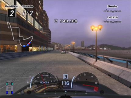 Ein Arcade-Race in Hong Kong