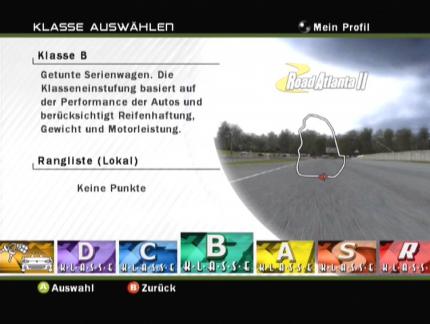 Die Fahrzeugklassen