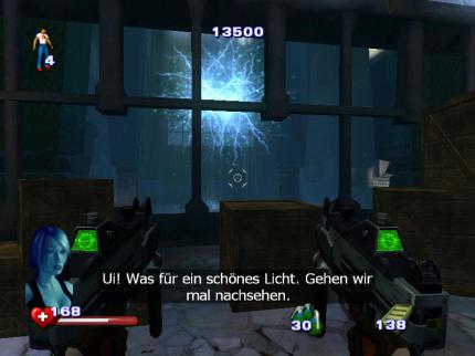 Netricsa steht auf Glänzendes