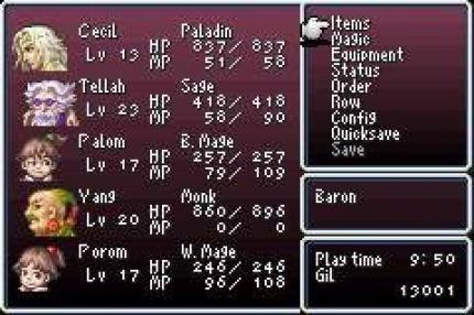 Final Fantasy IV Advance