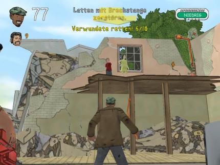 Anthony muss die Kinder retten