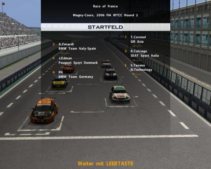 RACE: The WTCC Game