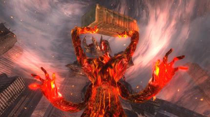 Ach wie süß: Das Lavamonster Iblis zerlegt die Stadt