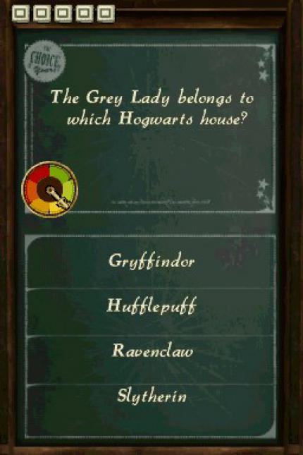 Selbst das Ratespiel fällt für Harry Potter Fans sehr einfach aus