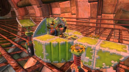 In Banjo-Kazooie: Schraube Locker dreht sich alles um den Bau eigener Fahrzeuge. Mit den vorherigen Sammelabenteuern von Bär und Vogel hat das nicht mehr viel zu tun.