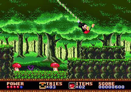 Castle of Illusion: So sah das Original 1990 auf dem SEGA Genesis aus.