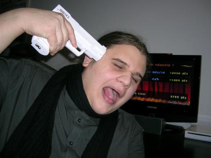 Redakteur Odak beim Test ...