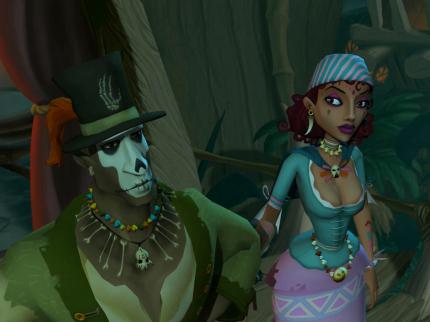 Ghost Pirates of Vooju Island 