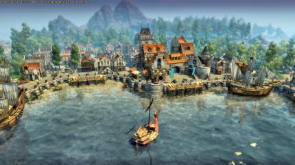 Screenshot aus Anno 1404.
