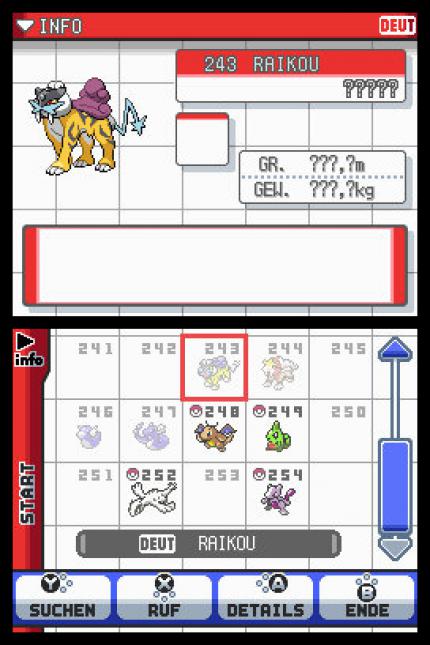 Pokémon Goldene Edition HeartGold