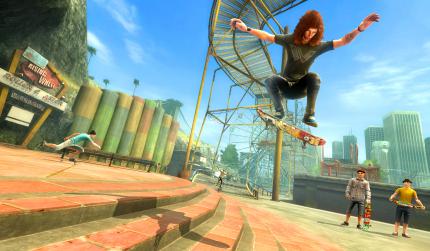Shaun White Skateboarding