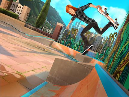 Shaun White Skateboarding