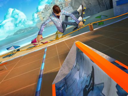 Shaun White Skateboarding