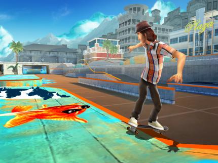 Shaun White Skateboarding