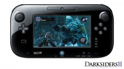 Darksiders 2 für Wii U lässt sich auch komplett auf dem winzigen Screen des Gamepads spielen - unsinnig!