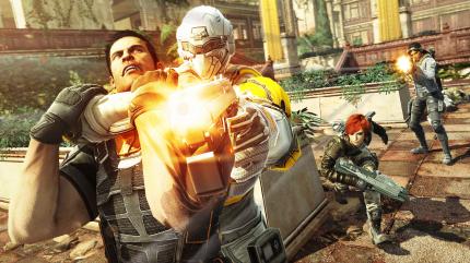 Der Koop-Shooter FUSE wollte mit Spezialwaffen begeistern.