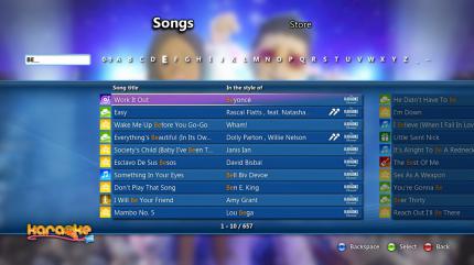 Die kostenlose Karaoke-App auf Xbox Live. (1)