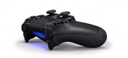 Der neue DualShock 4 von Sony - ein Handschmeichler.