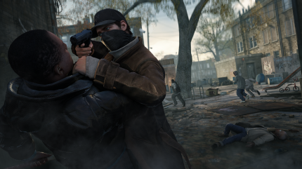 Watch Dogs: Abseits der Story warten zahlreiche Nebenbeschäftigungen. Unter anderem können wir uns mit Virtual-Reality-Spielen die Zeit vertreiben.